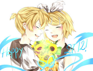 Happy Birthday Rin and Len - 27/12