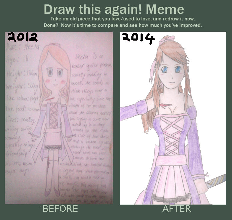 Draw this again meme