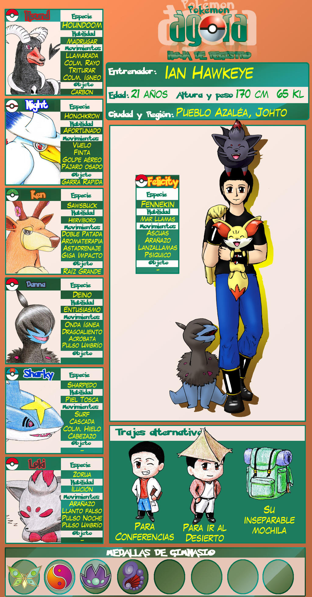 Ficha de entrenador - Ian Hawkeye by Buho01