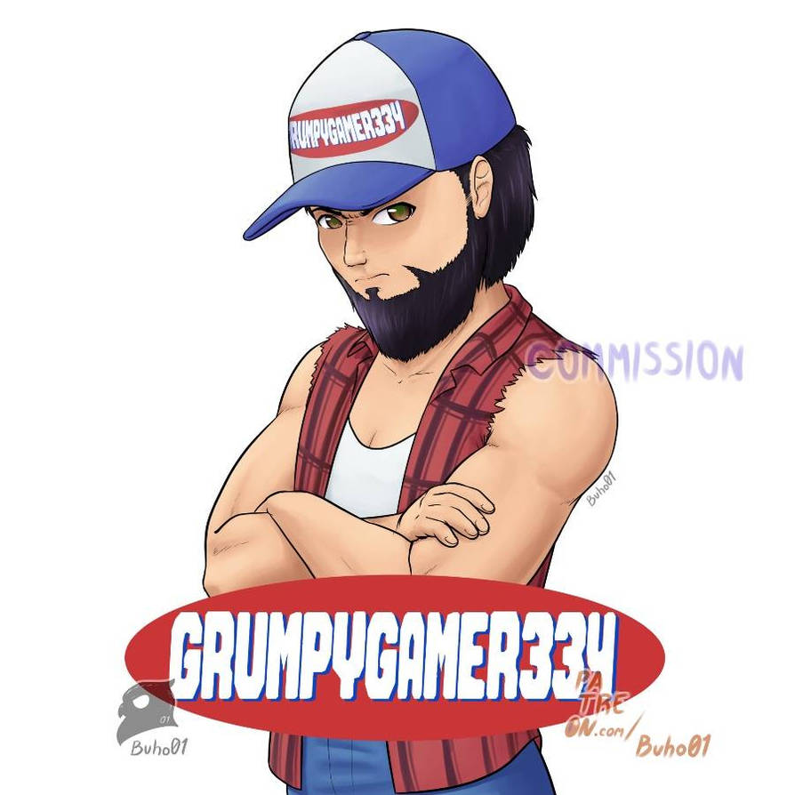 Grumpy Gamer Names GrumpyGamer334 logo by Buho01 on DeviantArt