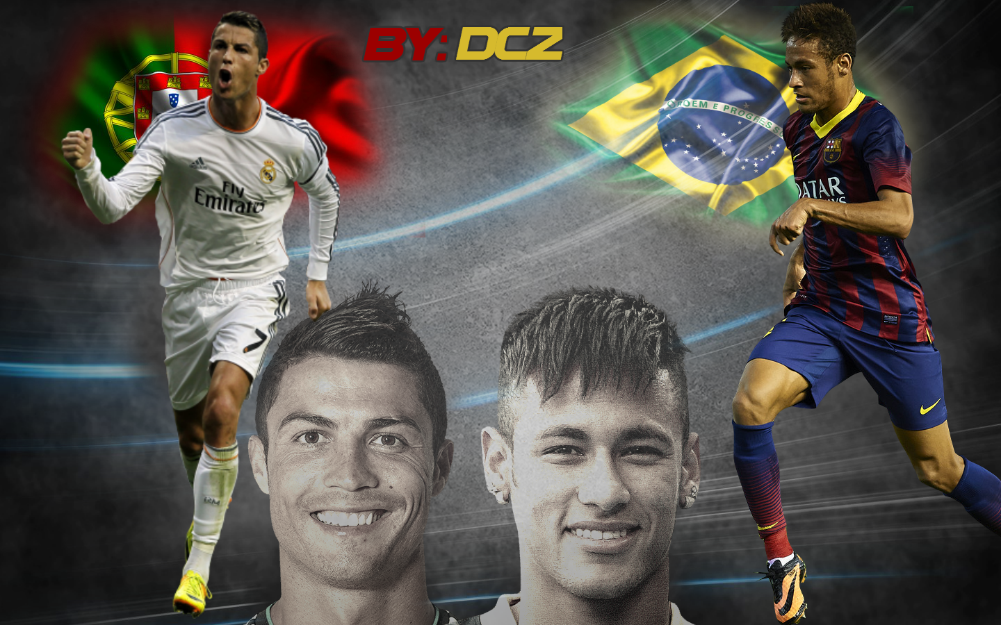 neymar and ronaldo wallpaper