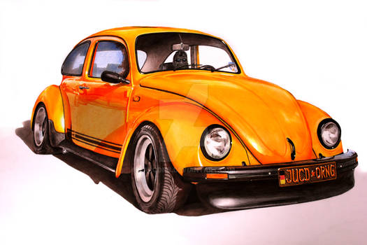 VW Beetle [Markers][A2][commission]