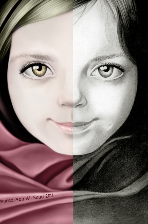 Traditional VS Digital by Art-lover-murad