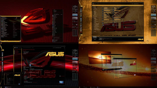 ASUS ROG Desktop Theme for Windows 7