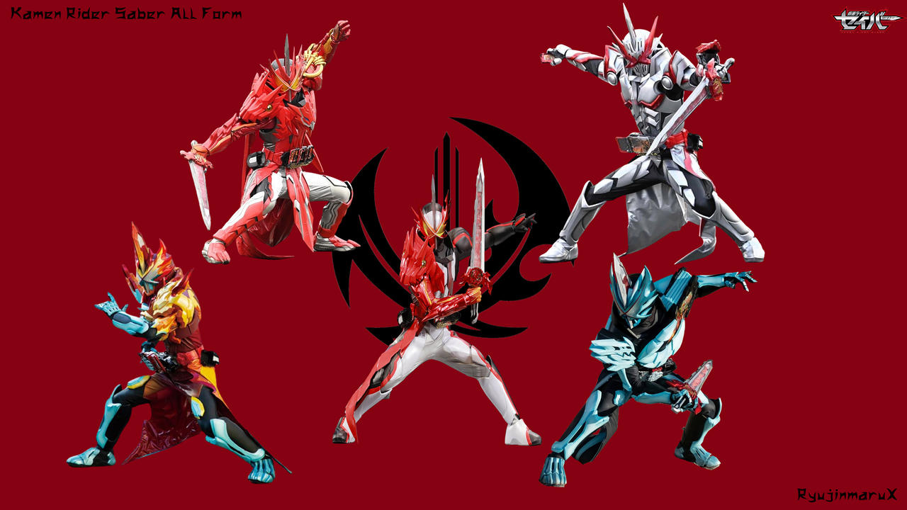 Kamen Rider Saber All Form 3 by Ryujinmaru10 on DeviantArt