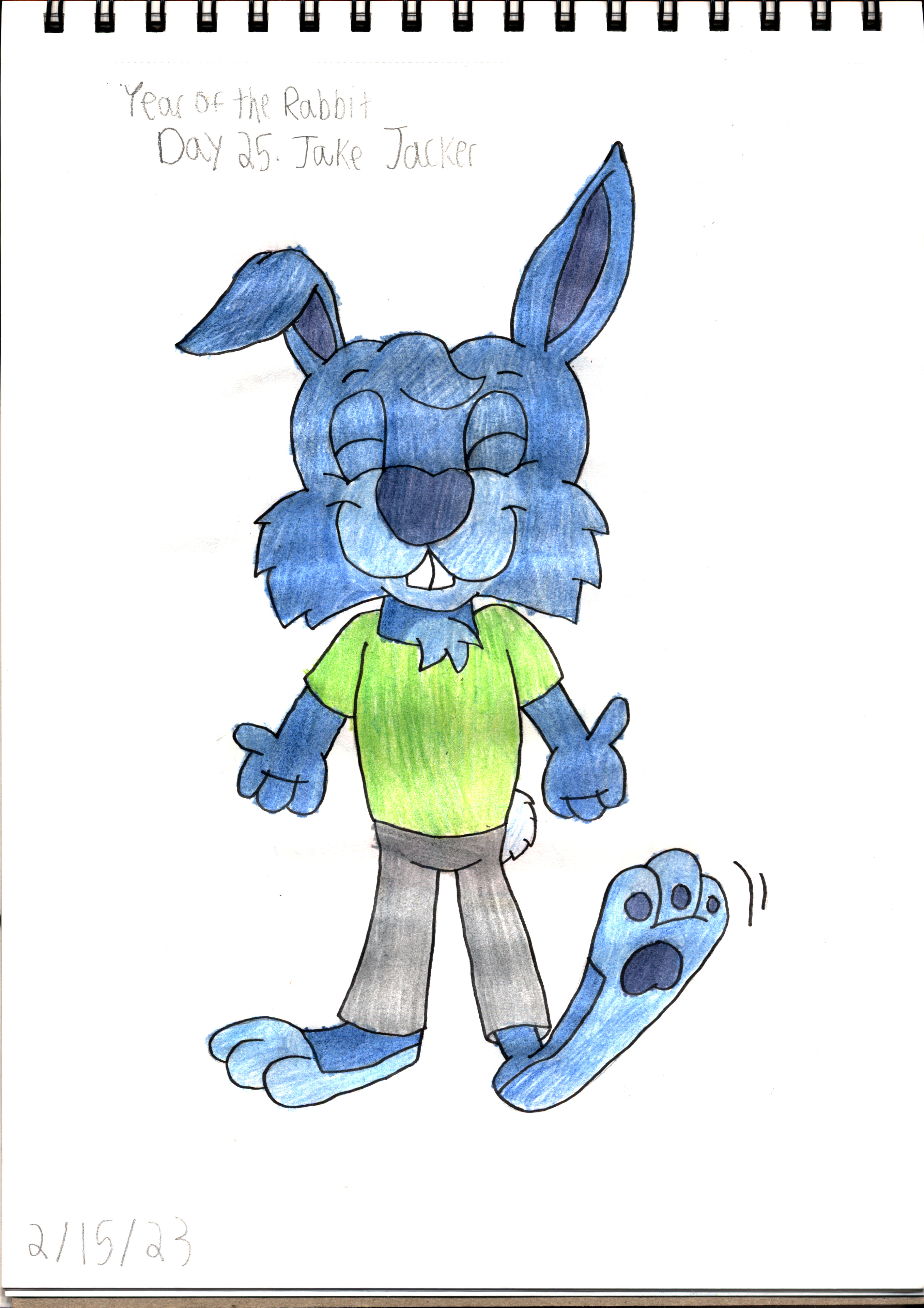 Year of the Rabbit Day 25: Jake Jacker by TonyYorkieSilky1991 on DeviantArt