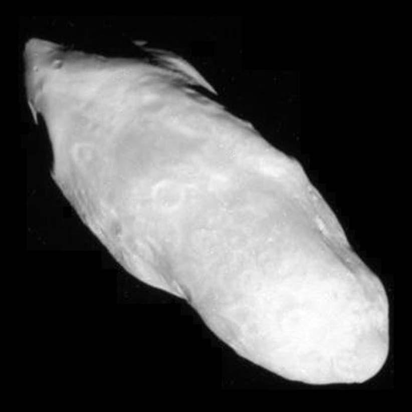 Prometheus moon of Saturn seen by Cassini by applefast on DeviantArt