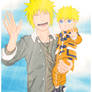 Minato and Naruto - Greeting