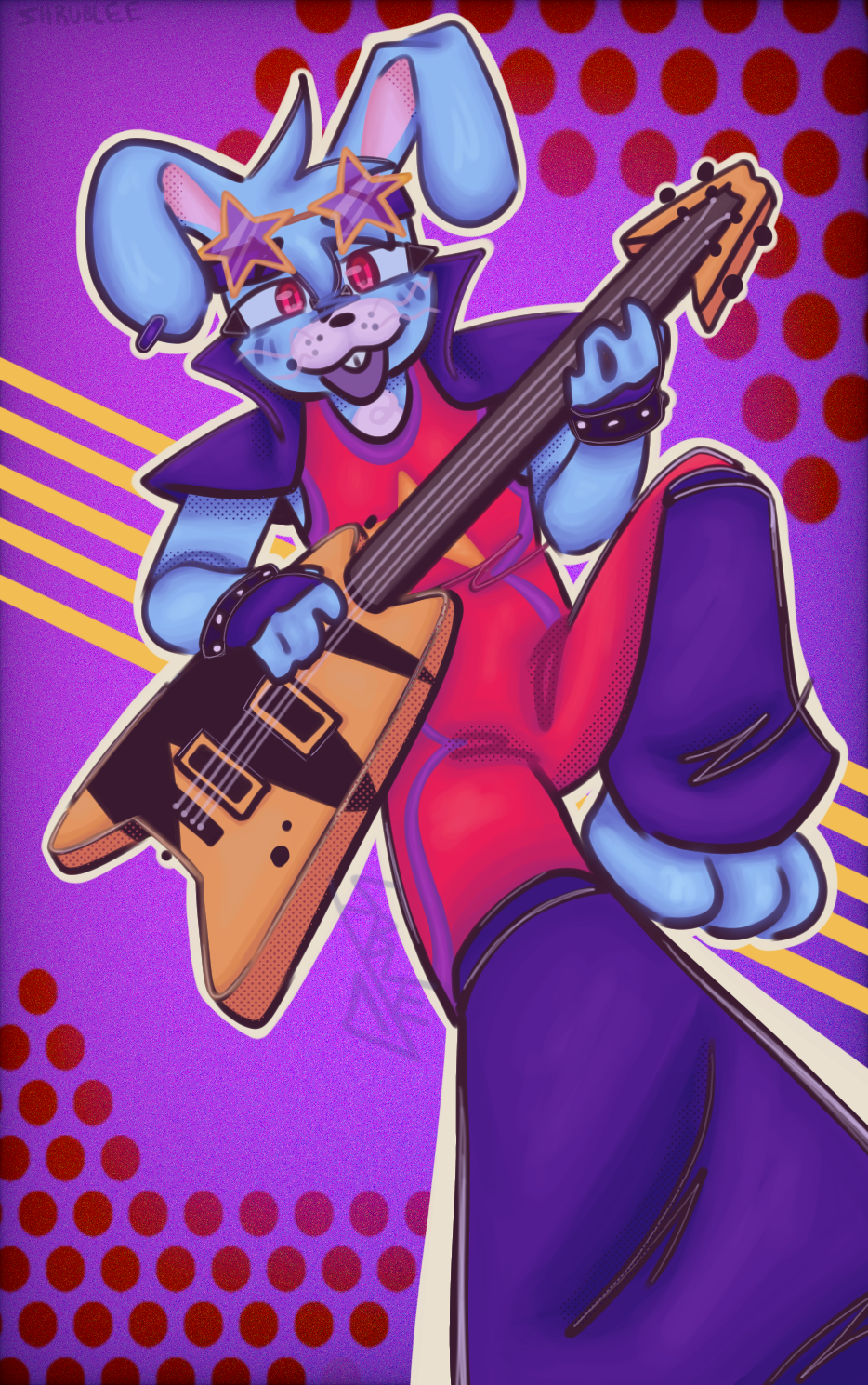 Glamrock Bonnie idea sketch by nyacat39 on DeviantArt