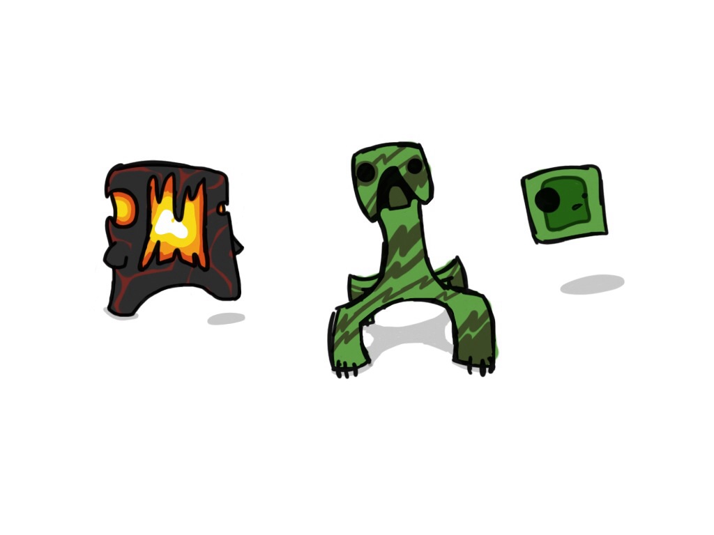Minecraft Mob Redesigns 1 by zilten on DeviantArt