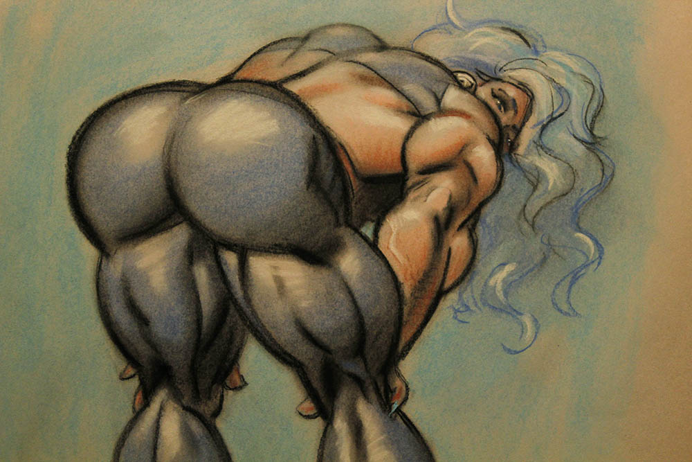 Quadra butt shot close-up by LymanDally