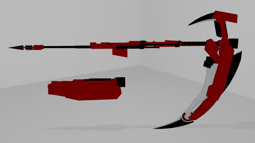 RWBY Crescent Rose Scythe part 3