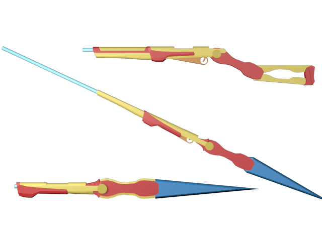 RWBY Pyrrha's Milo progress by LegendDragon on DeviantArt