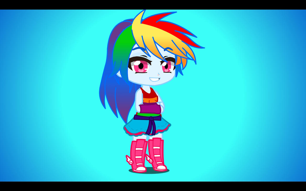 rainbow dash fall formal dress Rainbow Dash