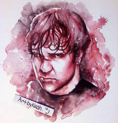 Watercolor - Dean Ambrose.