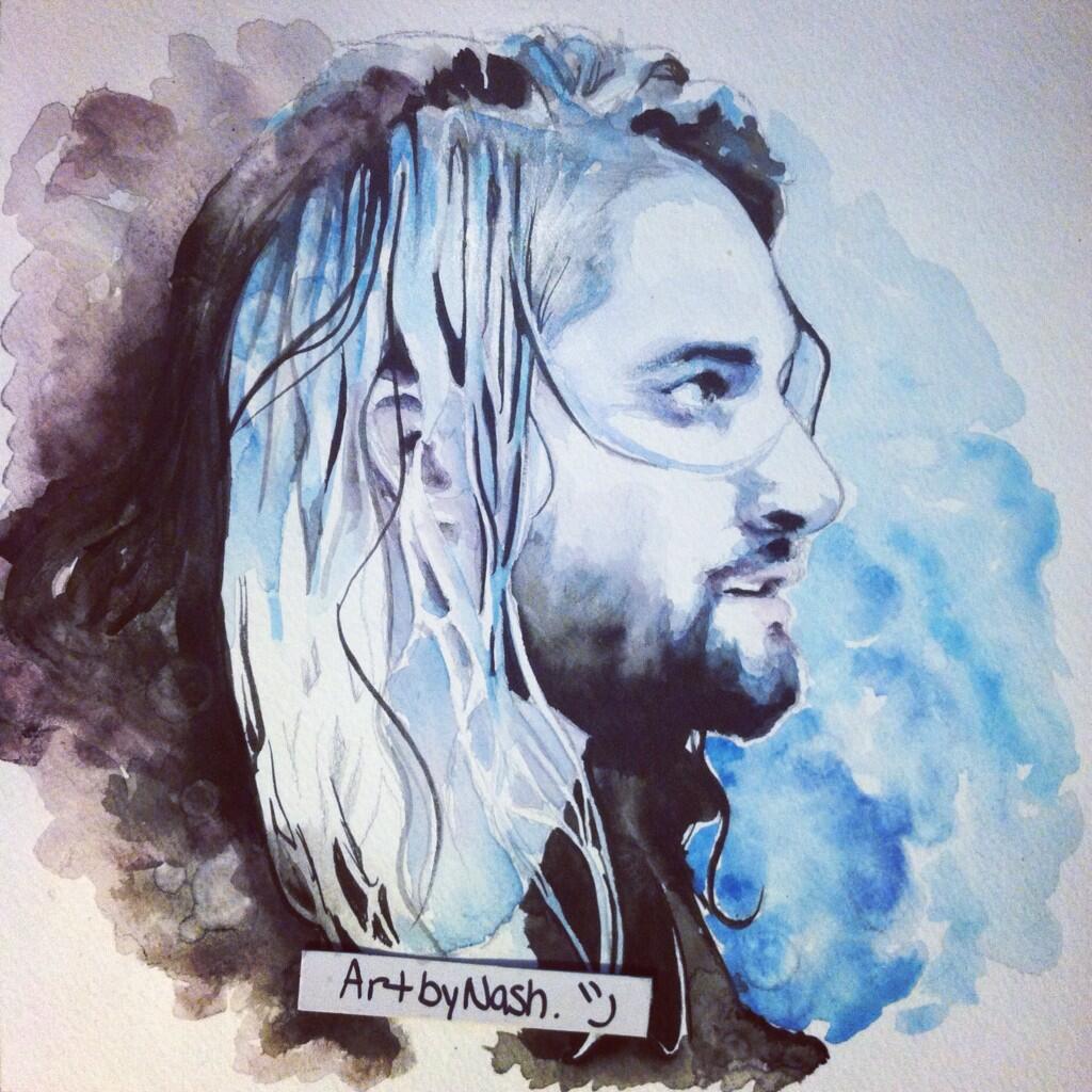 Watercolor - Seth Rollins