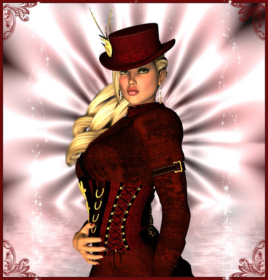 Lady in Red by Zagora-dAnguissette