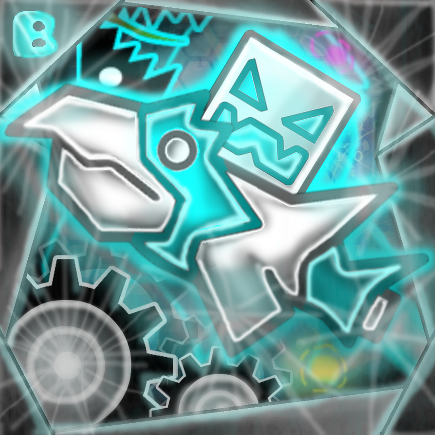 Geometry Dash Icon (REDO) by brenstar345 on DeviantArt.