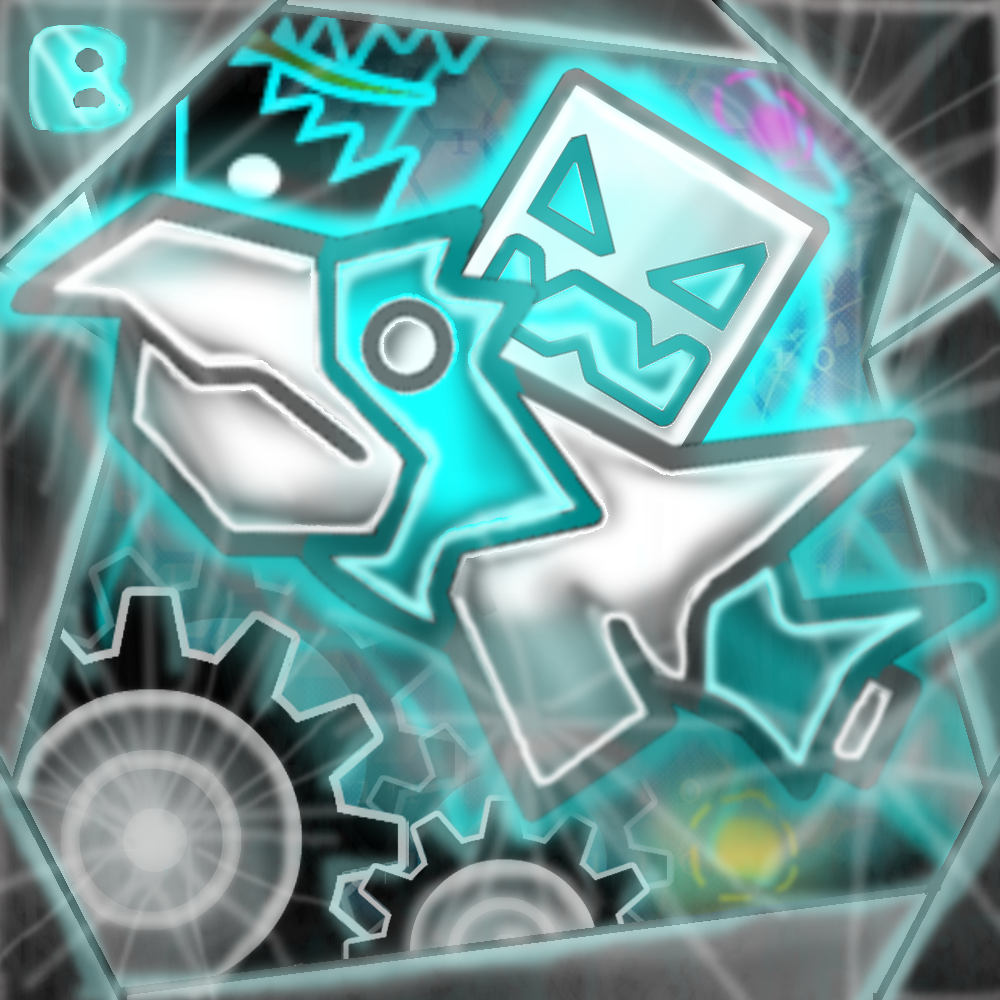 Geometry Dash Icon (REDO) by brenstar345 on DeviantArt