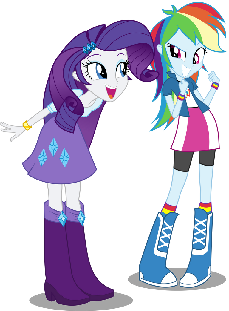 Rainbow Dash And Rarity By Twls7551 On DeviantArt rainbow-dash-and-rarity-by-twls7551-on-deviantart