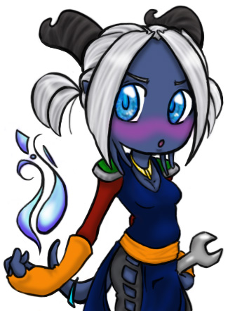 20070910 Taime Draenei Chibi