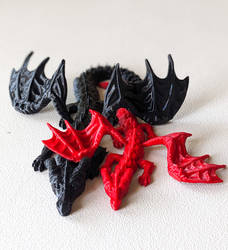 3D Sculpted Dragon
