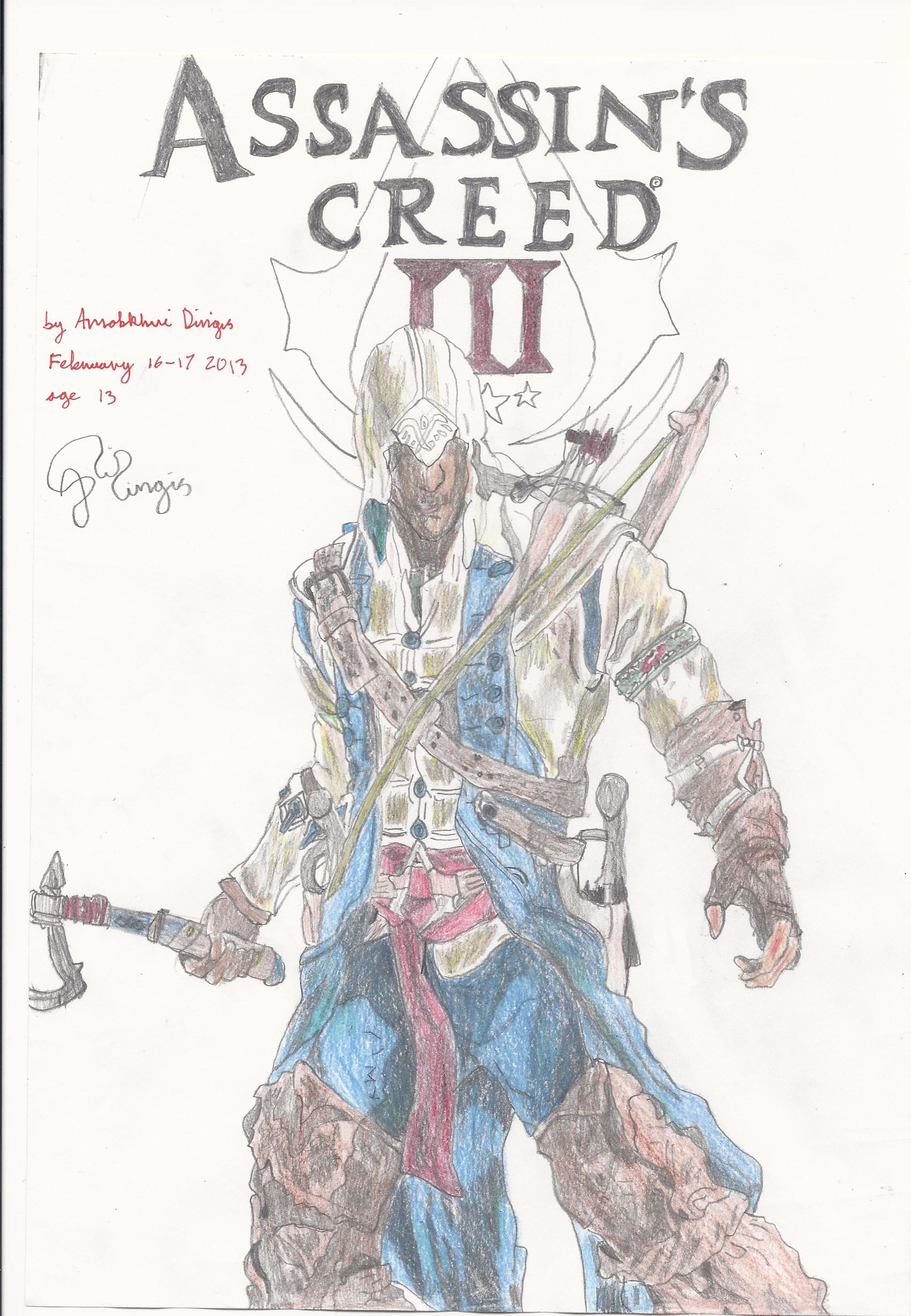 Assassin's Creed III Drawing by Amezy2000 on DeviantArt