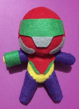 Metroid - Samus Aran Gravity Suit Chibi Plush