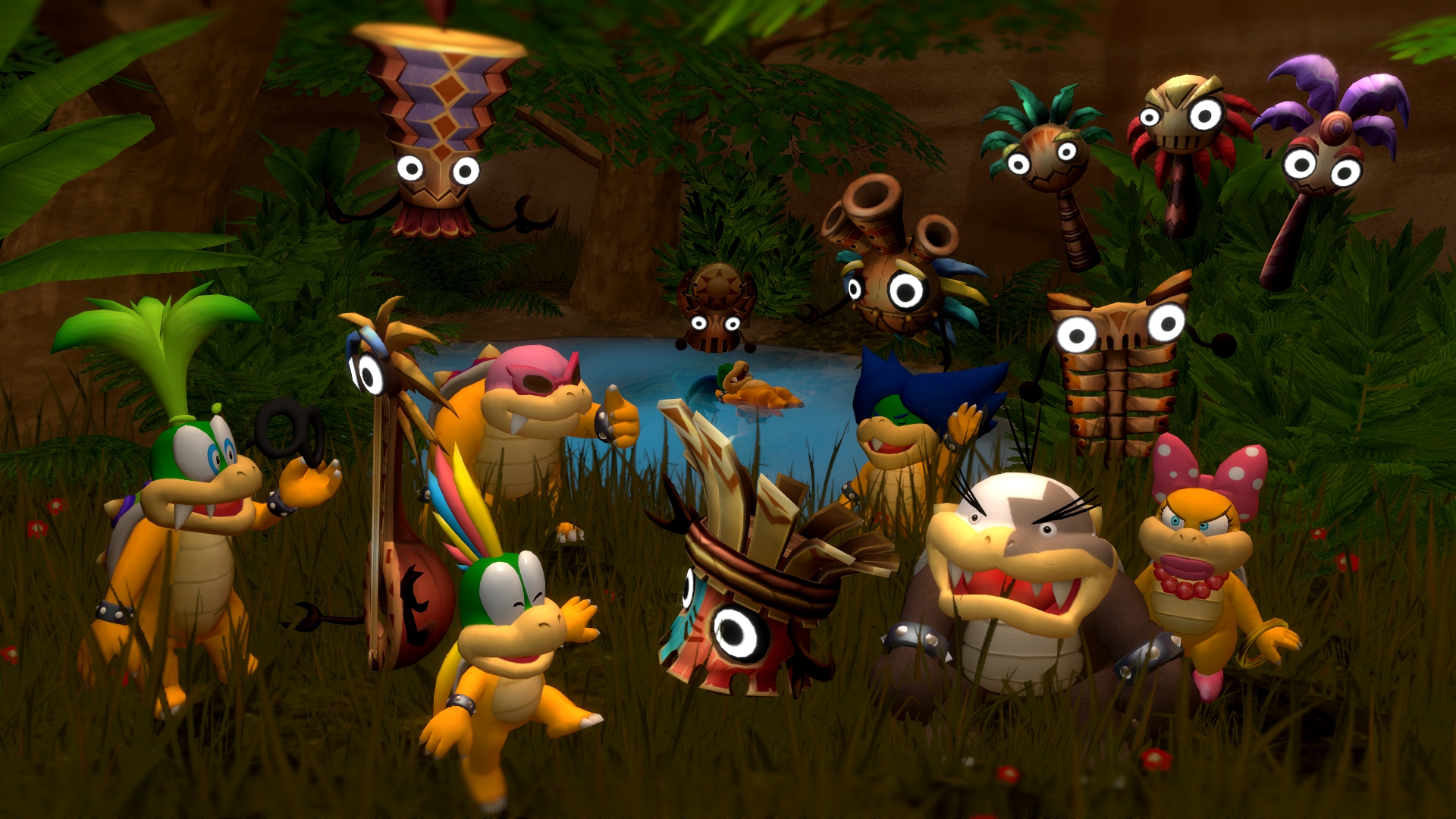 GMod Request: Hanging out in the Jungle by AtomicLugia on DeviantArt