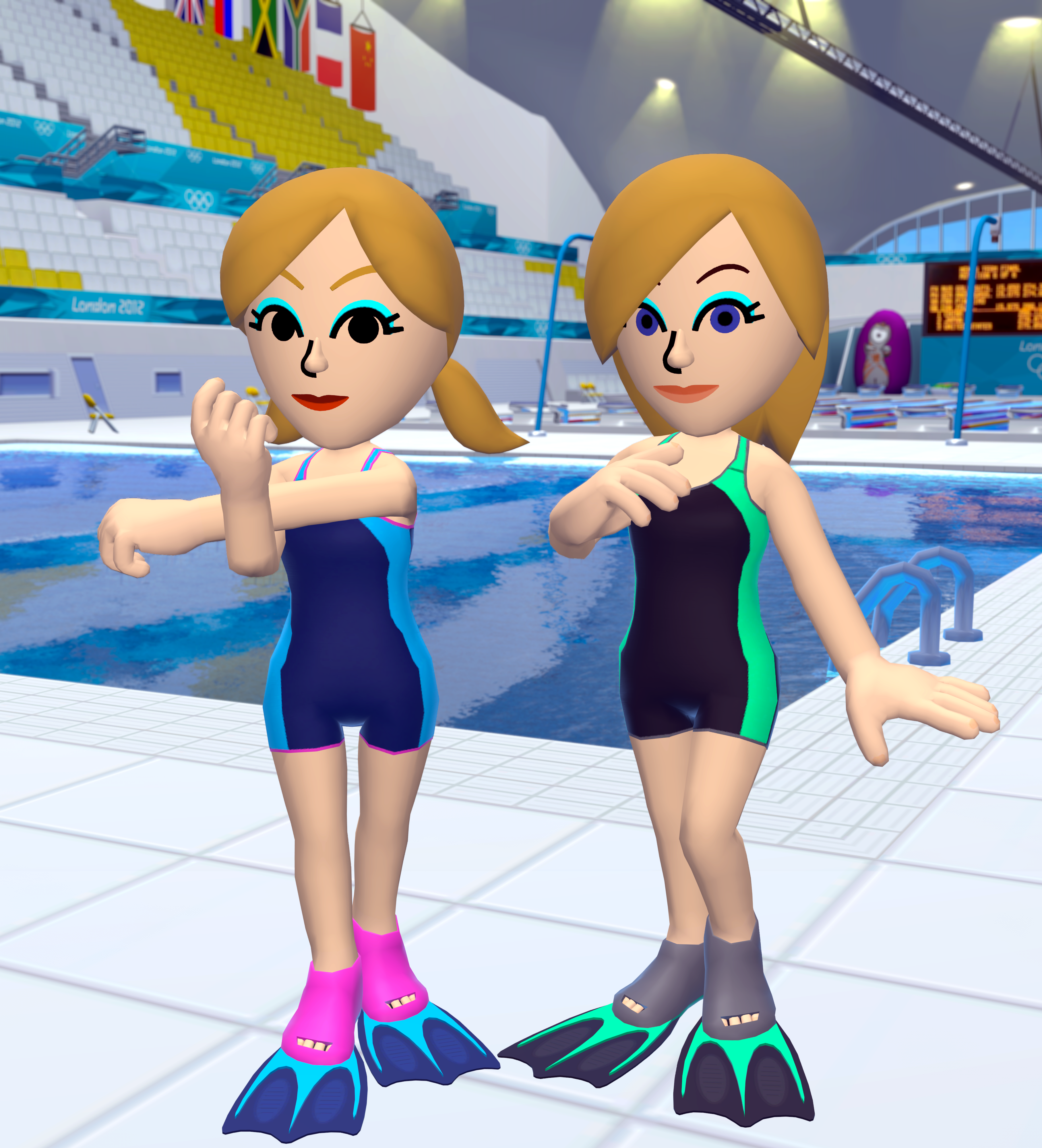 Girls boyleg swimsuit sales