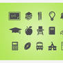 Back 2 School Vector 15 Icons Pack