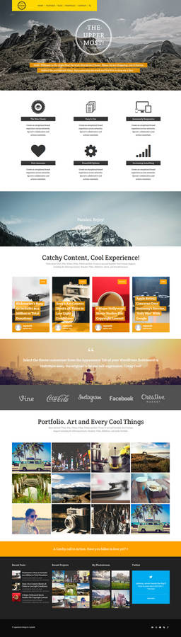 Bold Creative WP Theme