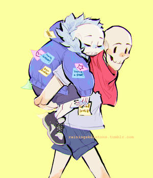 Post-Its and Piggyback rides