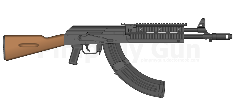 AK 57 Extended Mag By CJManson On DeviantArt.