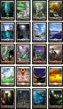 Touhou MTG - Basic Lands