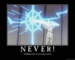 never challange Uryu