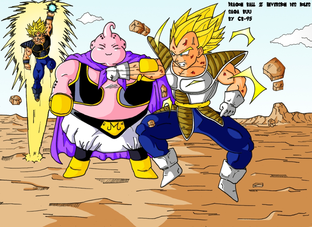 DBZ saga de Majin Buu by roberwheeler on DeviantArt