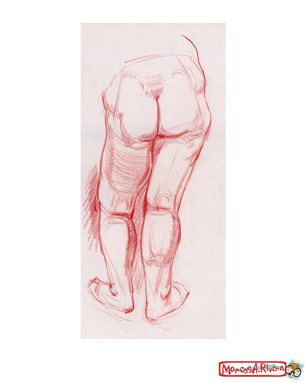 lifeDrawing of backSide