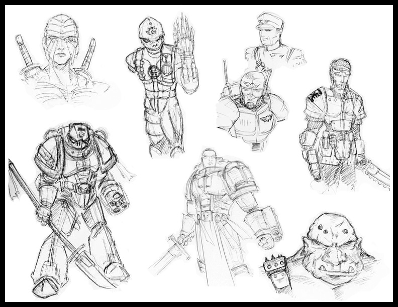 40K Sketches