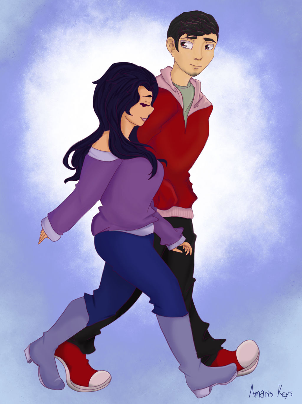 A Walk Together by AmarisSeesTheStars on DeviantArt
