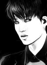 Fast art... Kai from EXO