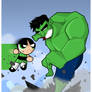 Buttercup vs Hulk