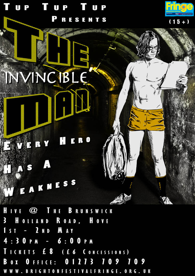 Invunerable Man The Invincible Man Poster by The-13th-Doctor on DeviantArt
