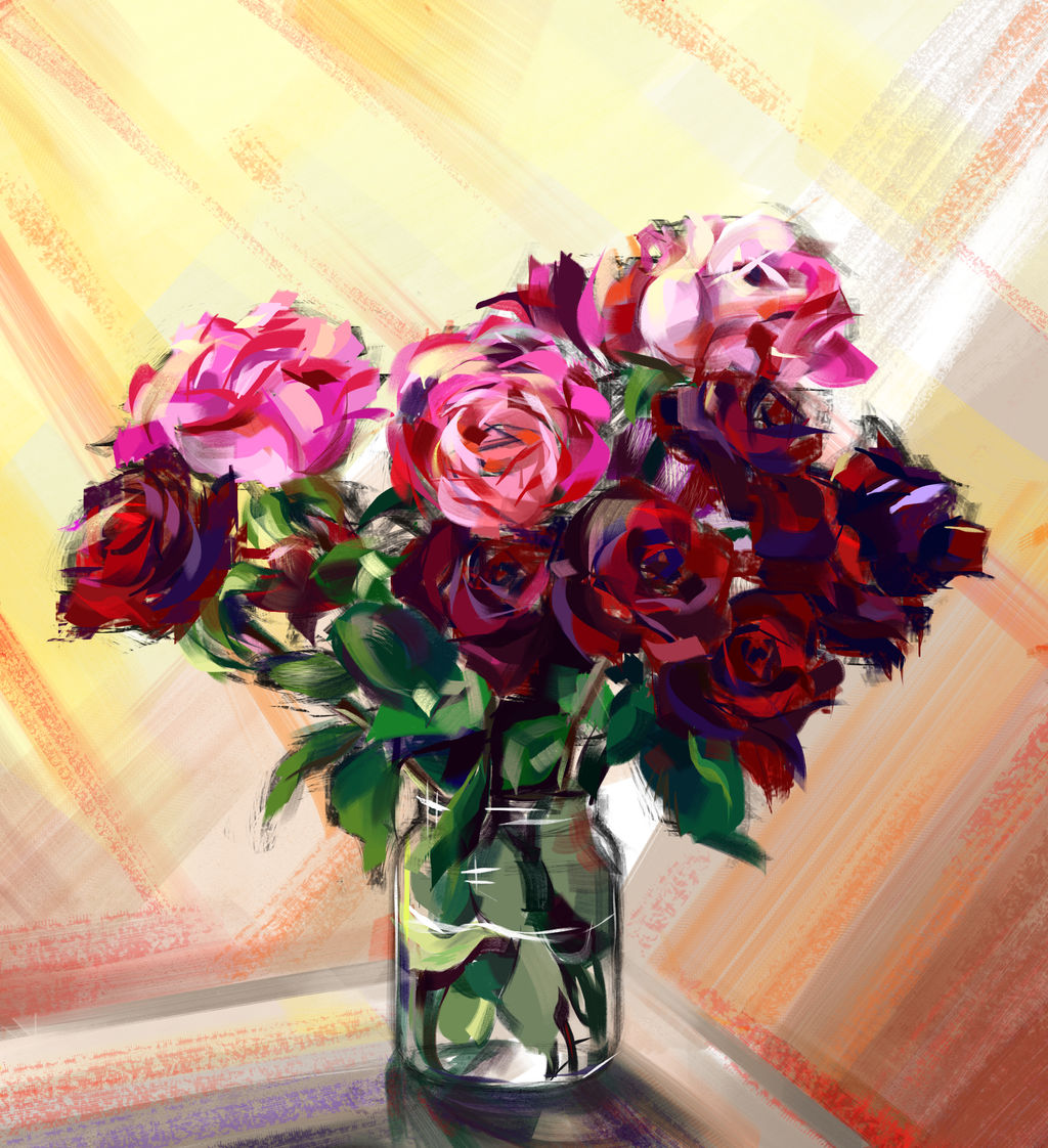 Roses Still Life