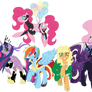 Nightmare-night Mane 6