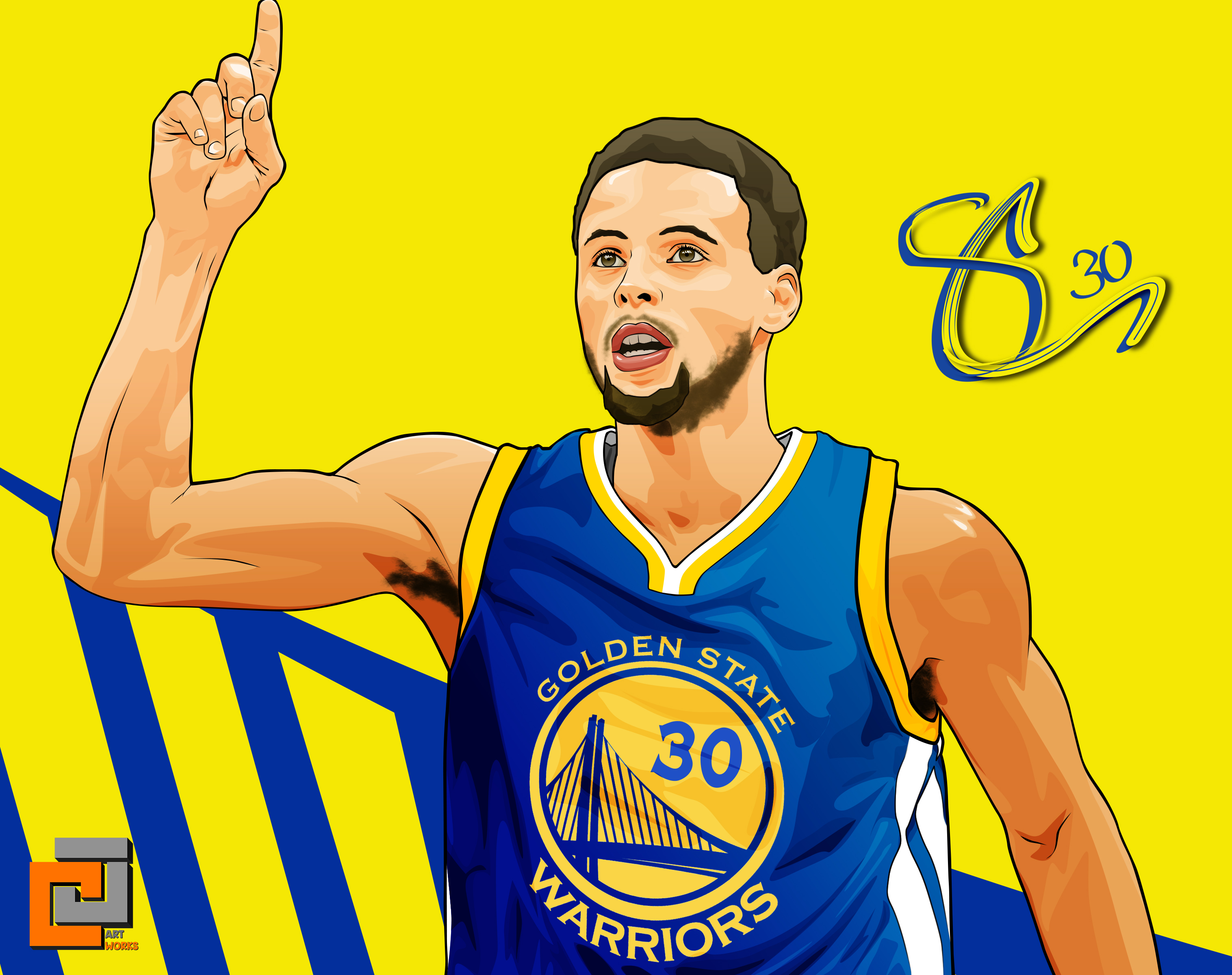 Stephen Curry Fan Art