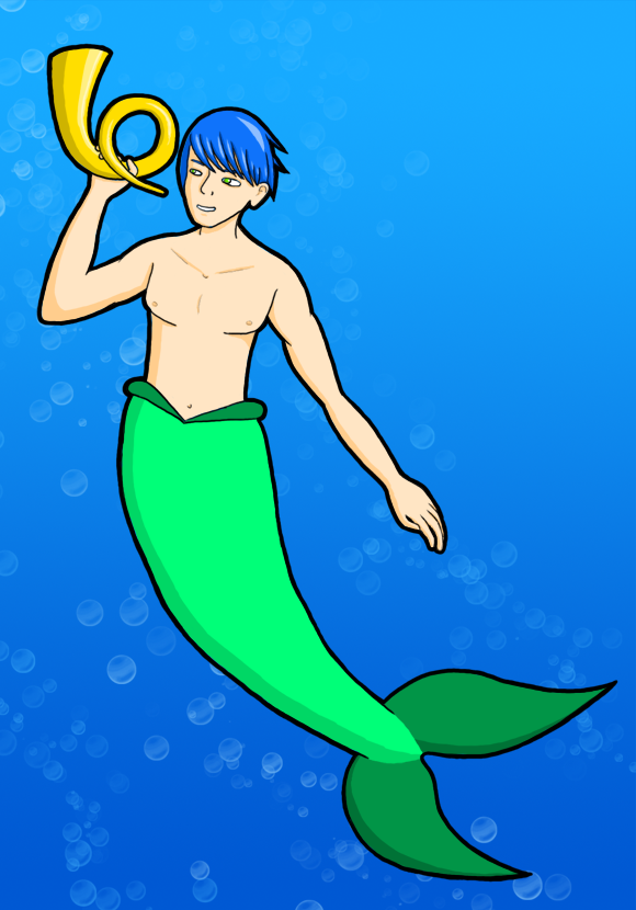 Mermaid boy