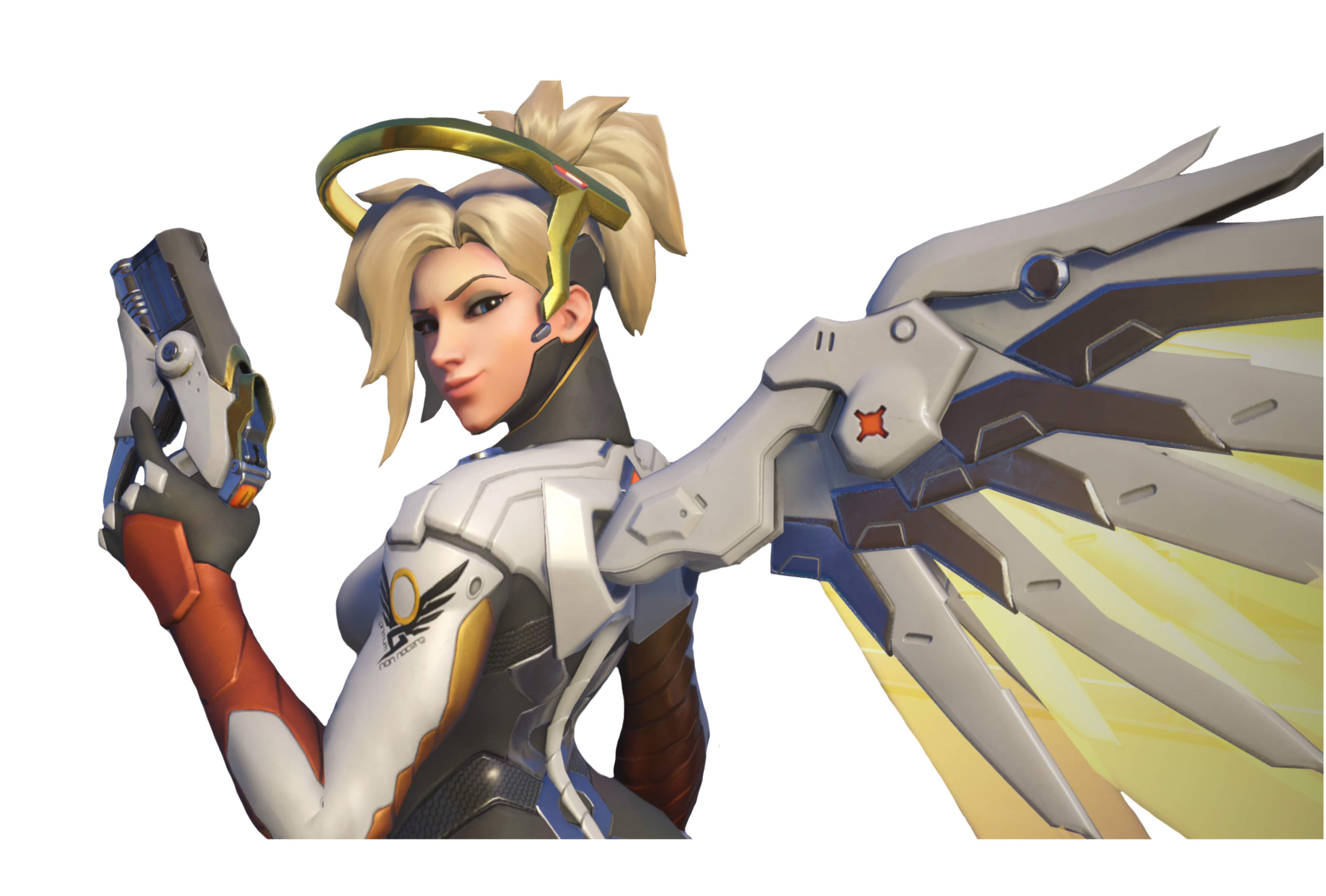 Overwatch Mercy R3 Mercy Render (Overwatch) by FZTGE on DeviantArt