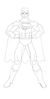 My little superman sketch