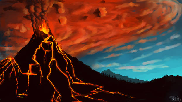 Volcano Deviantart Explore the Best Volcano Art | DeviantArt